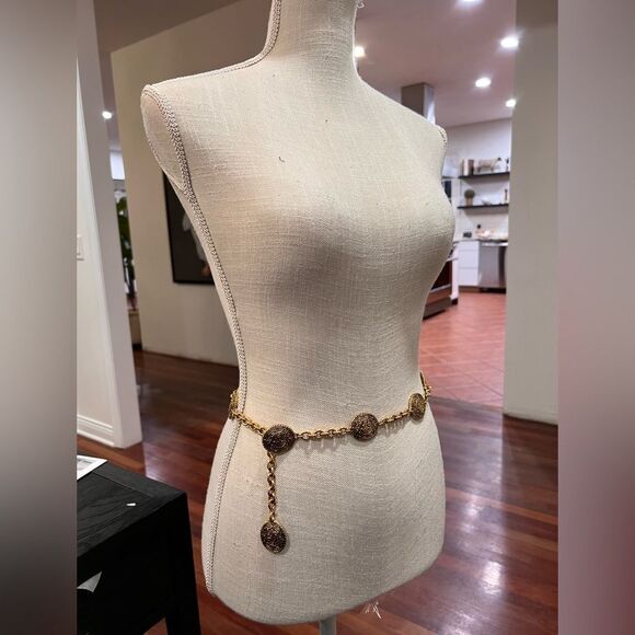 Chanel Vintage Gold Plated Belt Or Necklace - Picture 2 of 6